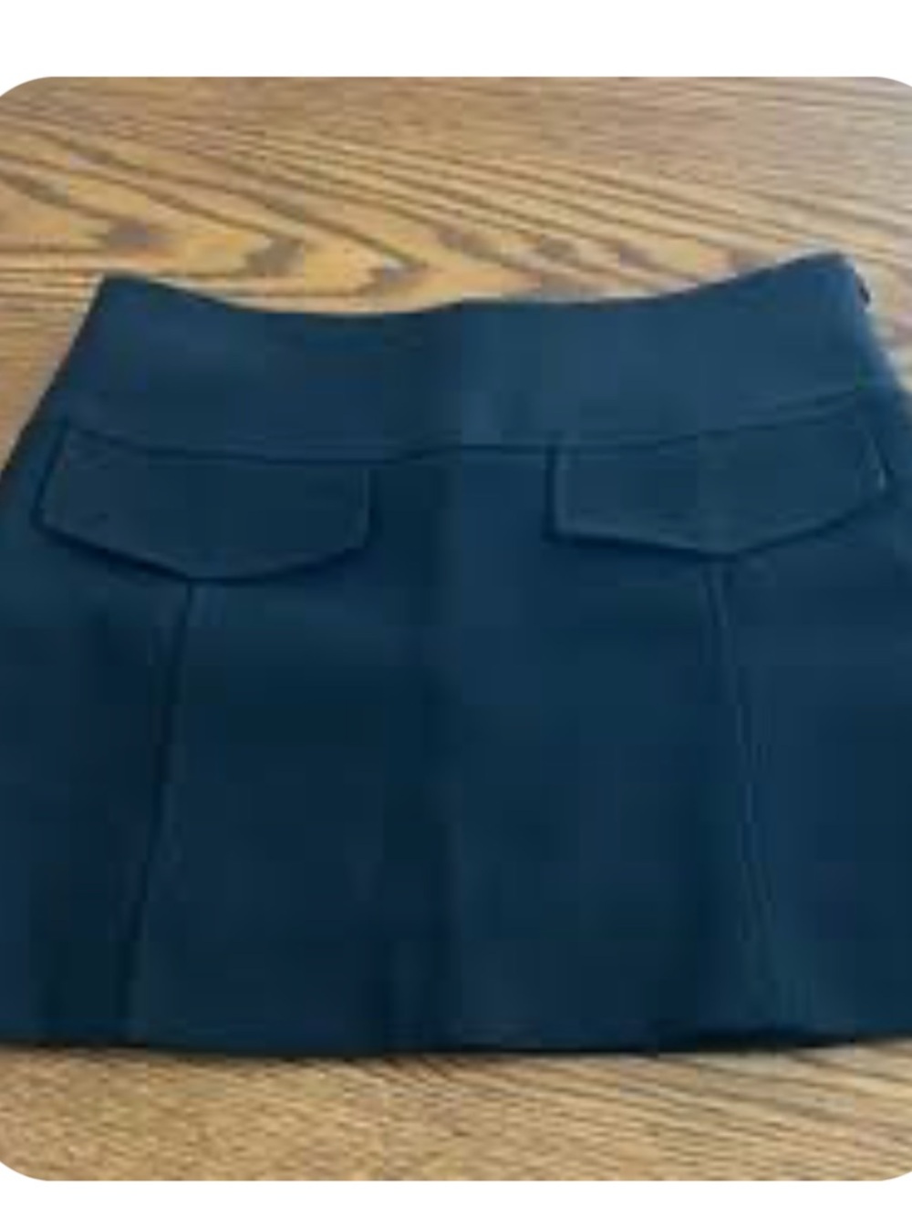 Zara women’s Classic Black A-Line Mini Skirt